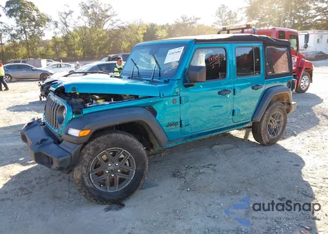 2024 Jeep Wrangler 4-Door Sport S 4X4 from USA, damaged, VIN 1C4PJXDG8RW239740
